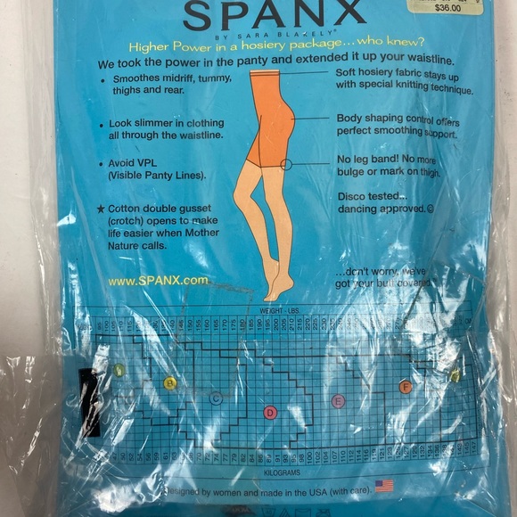 Spanx high waisted power panty nude size E - Picture 4 of 5
